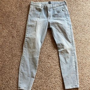 GAP True Skinny Striped Jeans